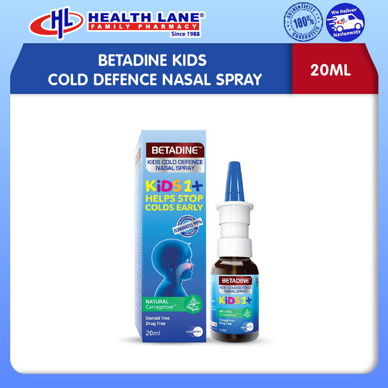 BETADINEKANAK-KANAKS COLD DEFENCE NASAL SPRAY (20ML)